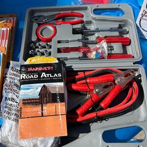 Jumper Cables Car Tool Emergency Brake Down Kit